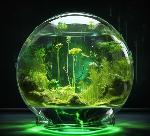 水族箱里的绿色星球，光合作速率的奇迹