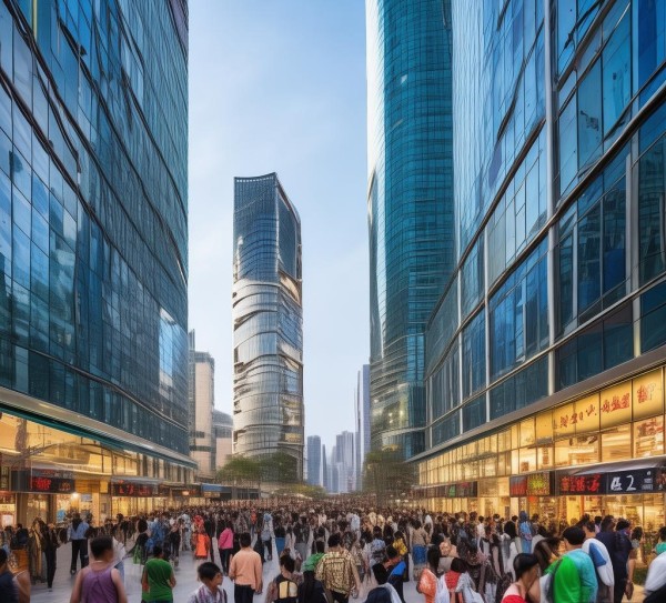 玉林和平商贸城，商业活力与消费热点并存