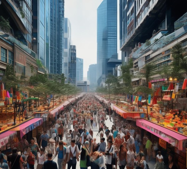 旅游商贸城，充满活力的商业奇迹